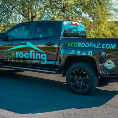 eco-roofing vehicle