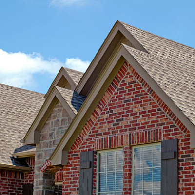 A Brick Home’s Window and Roof | Energy Efficient Roofing Options Arizona